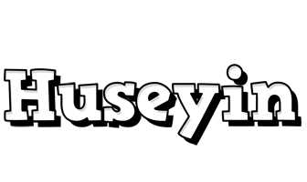 Huseyin snowing logo