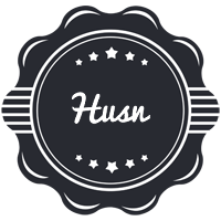 Husn badge logo