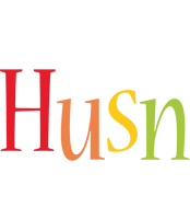 Husn birthday logo