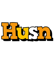 Husn cartoon logo