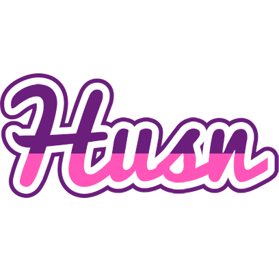 Husn cheerful logo