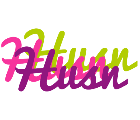 Husn flowers logo