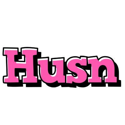 Husn girlish logo