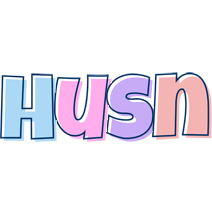 Husn pastel logo