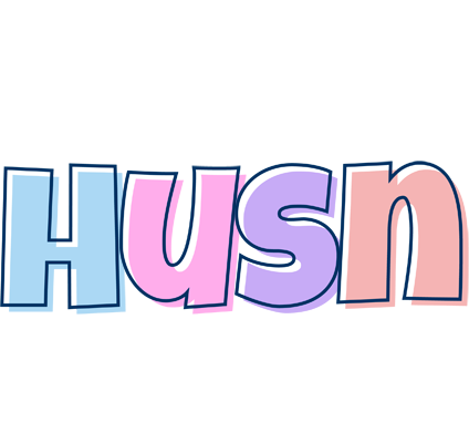 Husn pastel logo