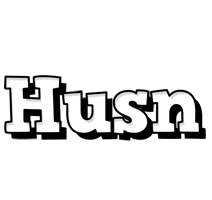 Husn snowing logo