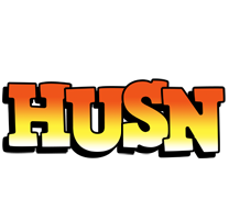 Husn sunset logo