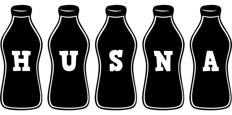 Husna bottle logo