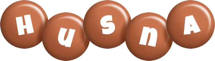 Husna candy-brown logo