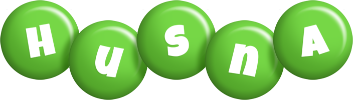 Husna candy-green logo