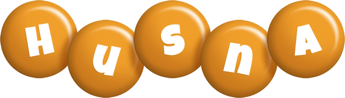 Husna candy-orange logo