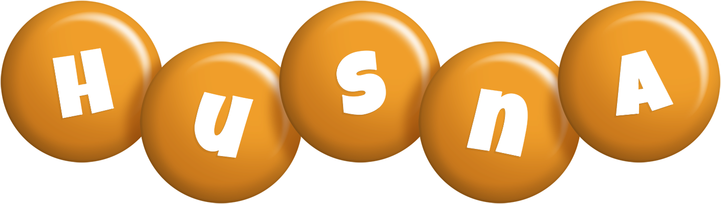 Husna candy-orange logo