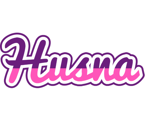 Husna cheerful logo