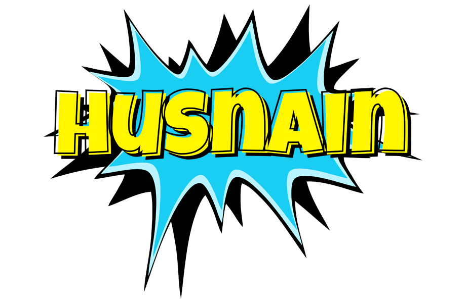 Husnain amazing logo