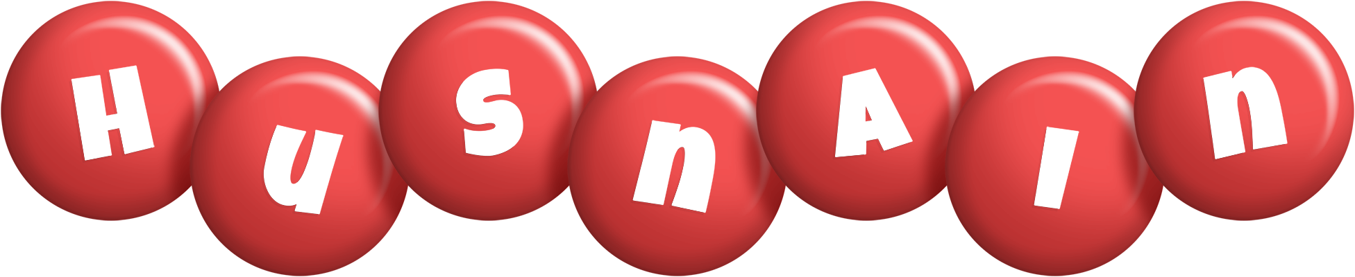 Husnain candy-red logo