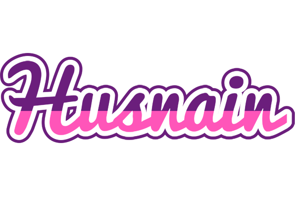 Husnain cheerful logo