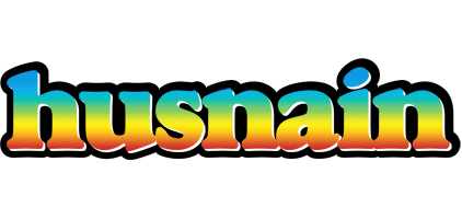 Husnain color logo