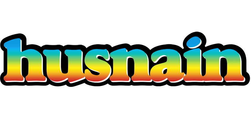 Husnain color logo