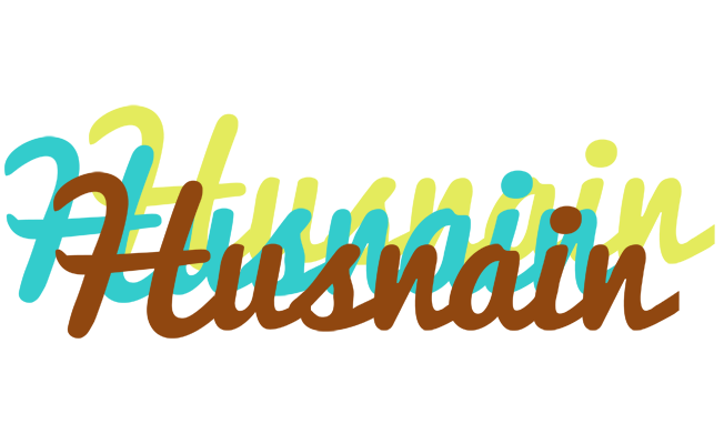 Husnain cupcake logo