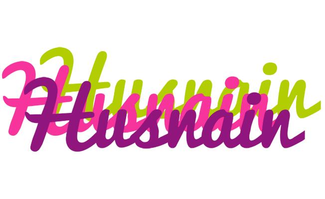 Husnain flowers logo