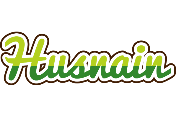 Husnain golfing logo