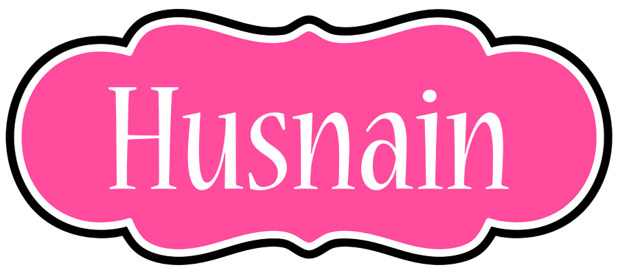 Husnain invitation logo
