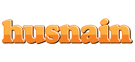 Husnain orange logo