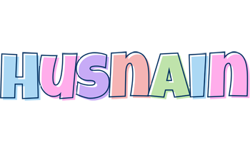 Husnain pastel logo