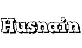 Husnain snowing logo