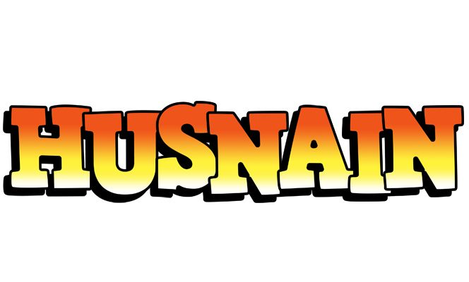 Husnain sunset logo
