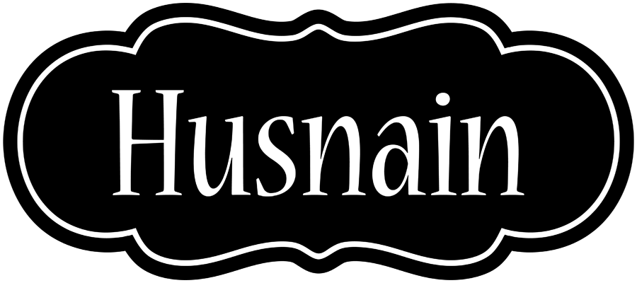 Husnain welcome logo