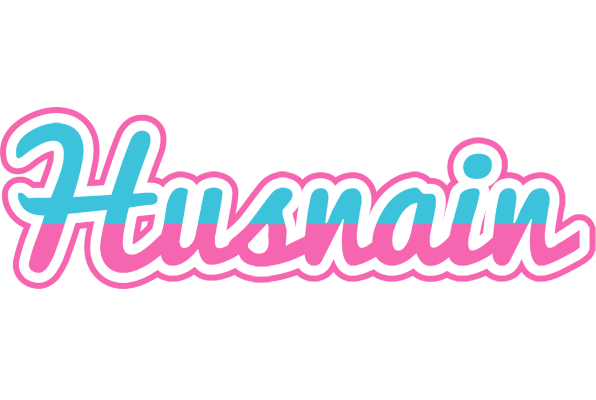 Husnain woman logo