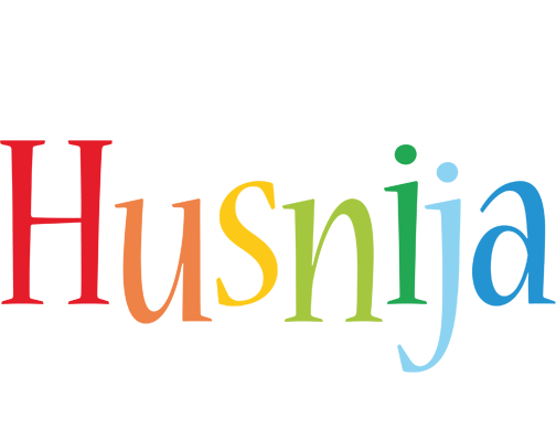 Husnija birthday logo