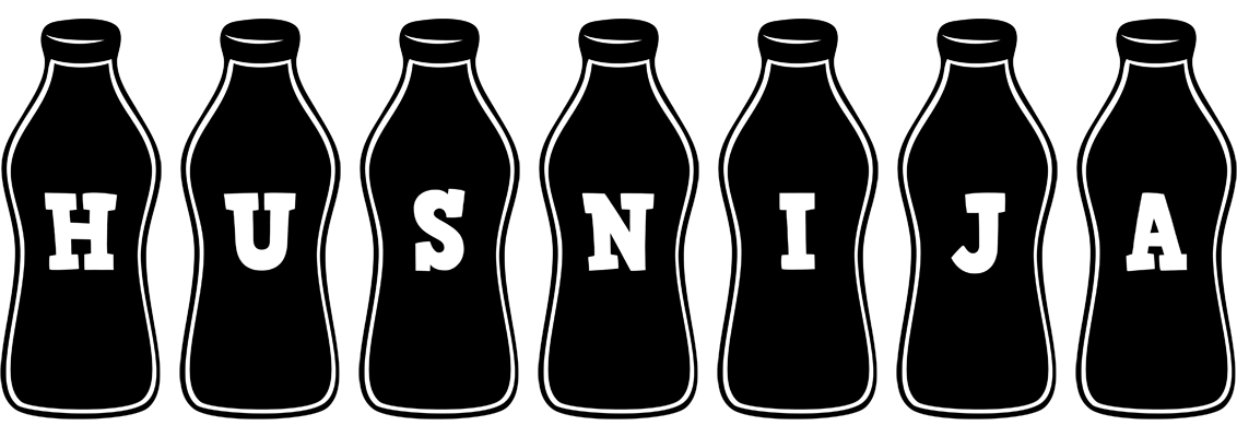Husnija bottle logo