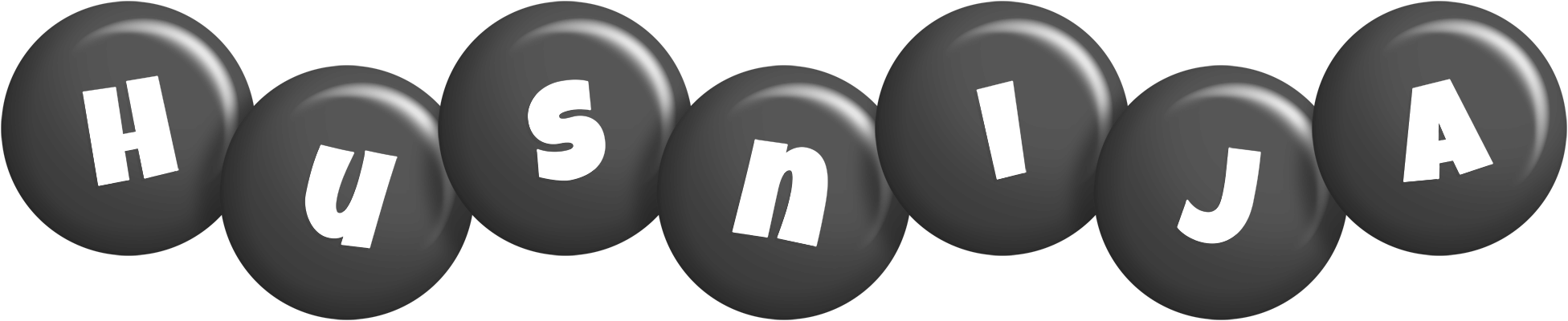Husnija candy-black logo