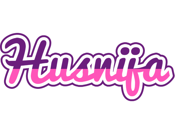 Husnija cheerful logo