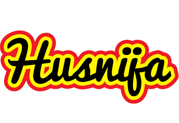Husnija flaming logo