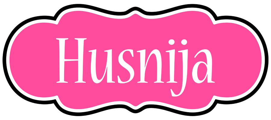 Husnija invitation logo