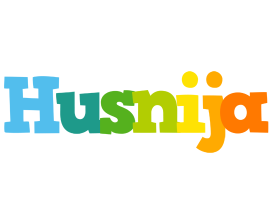 Husnija rainbows logo