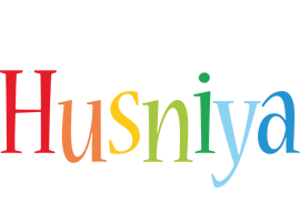 Husniya birthday logo