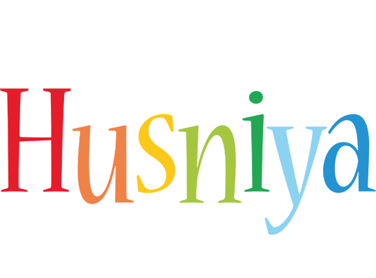 Husniya birthday logo