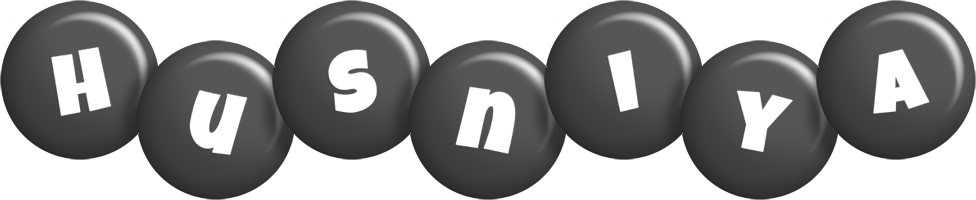 Husniya candy-black logo
