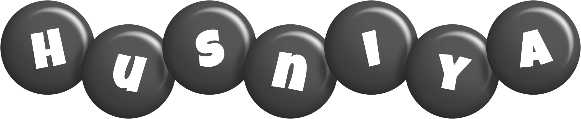 Husniya candy-black logo