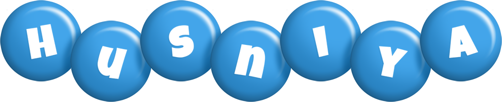 Husniya candy-blue logo