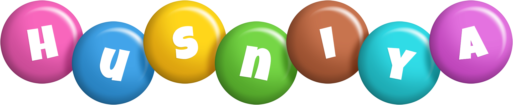Husniya candy logo