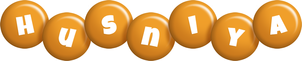 Husniya candy-orange logo