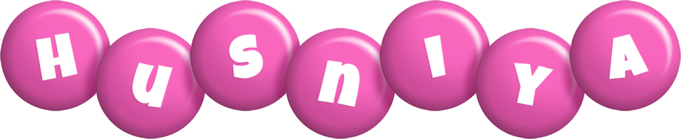 Husniya candy-pink logo