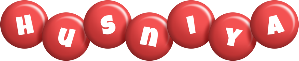 Husniya candy-red logo