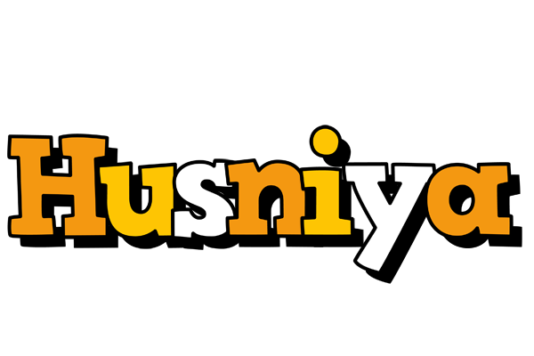 Husniya cartoon logo