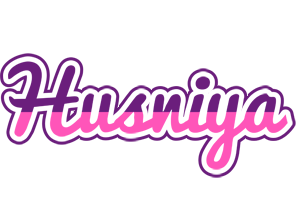 Husniya cheerful logo
